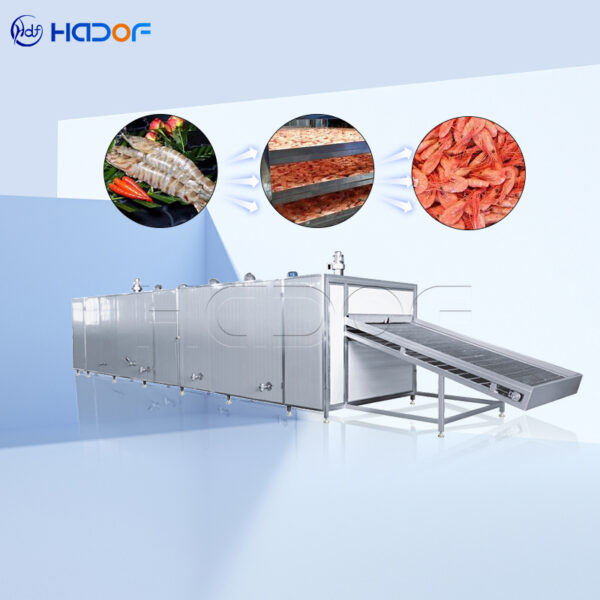 Shrimp Mesh Belt Dryer